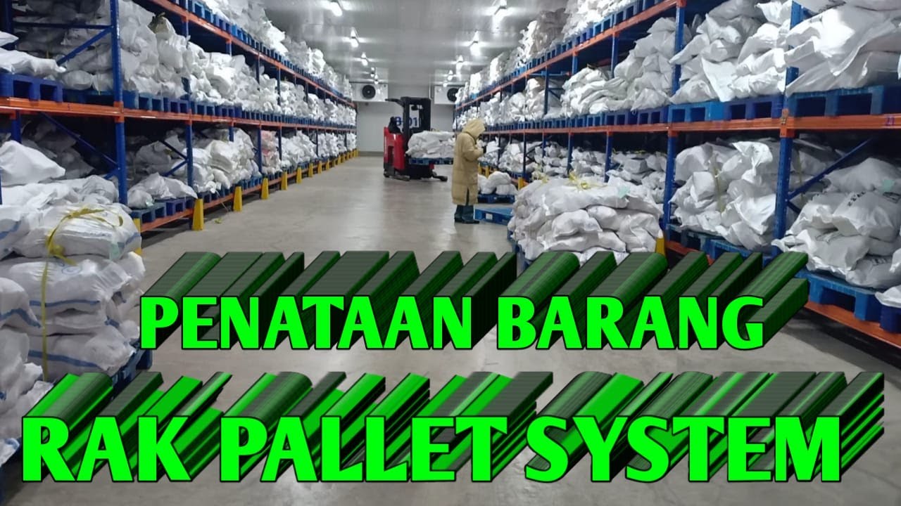 PROSES PENEMPATAN BARANG // RAK PALLET SYSTEM